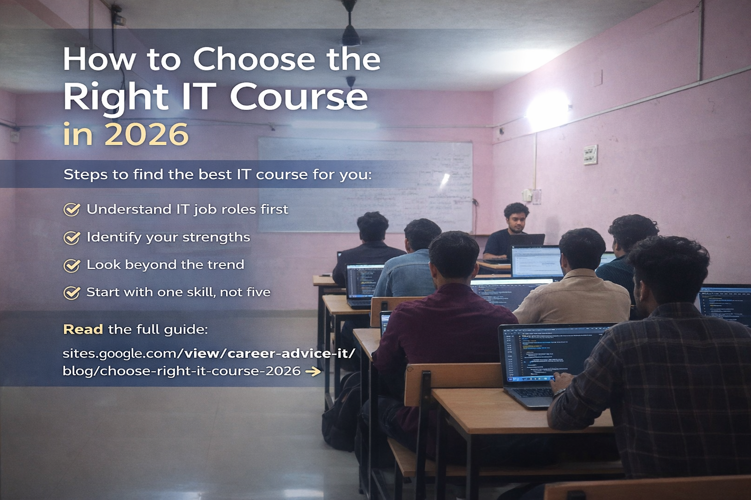 How to Choose the Right IT Course in 2026 – A Practical Decision Guide