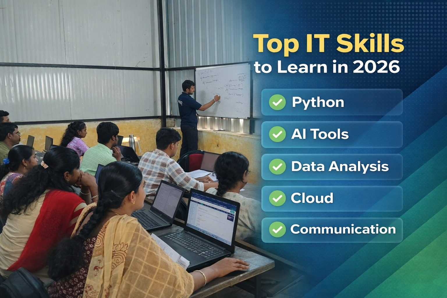 Top 5 IT Skills to Learn in 2026 for Freshers to Get a Job